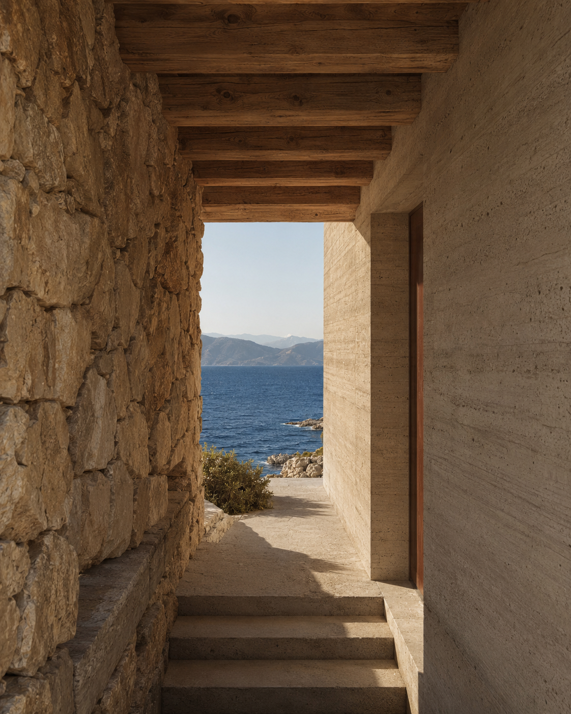Architecture contemporaine face à la Méditerranée